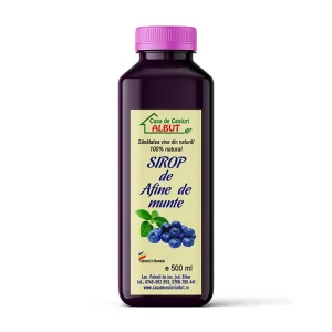 Sirop afine de munte fara conservanti