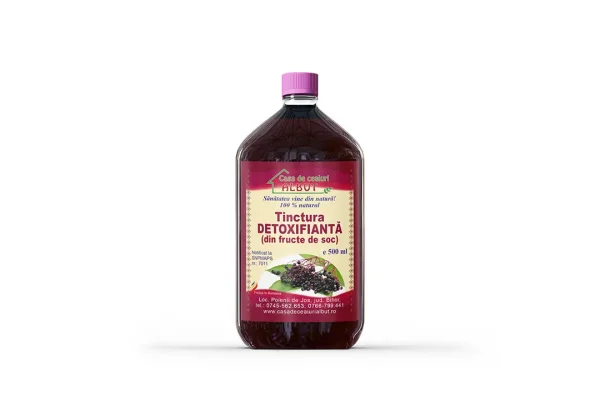 Tinctura detoxifianta fructe de soc Tinctura detoxifianta fructe de soc